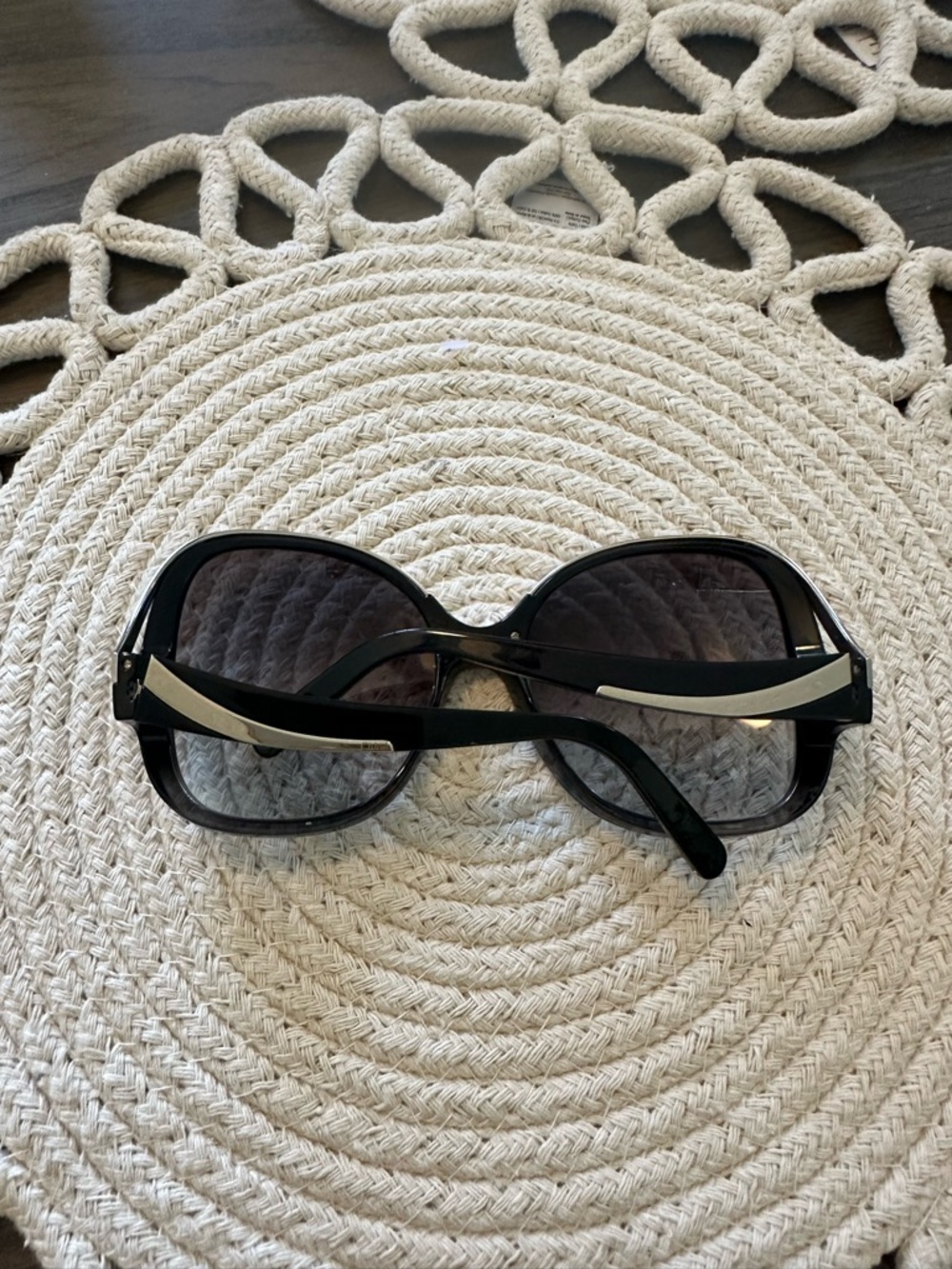 Chloe Oversized Black Gradient Sunglasses - Picture 2 of 8